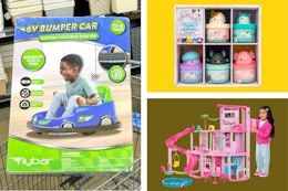 walmart toys squishmallow barbie bumper car