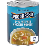 6 Progresso Soup Cans