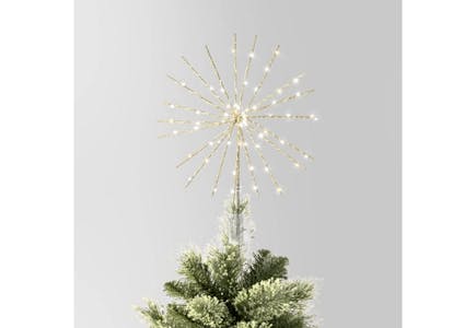 Wondershop Starburst Tree Topper