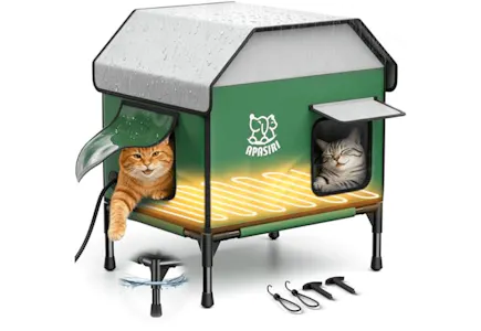 Heated Outdoor Cat House