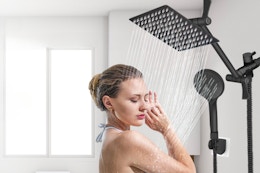 Rainfall Showerhead Combo, $40 on Amazon (Reg. $80) — 3K Sold Last Month card image