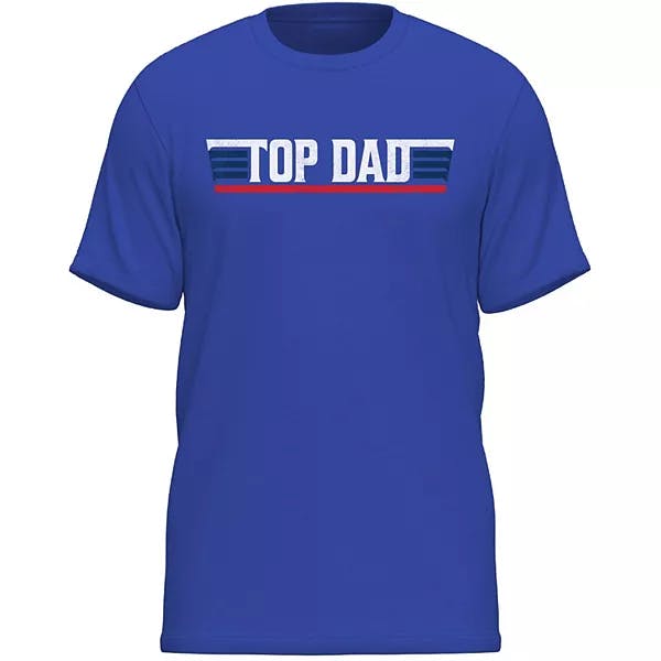 Men's Top Dad Graphic Tee