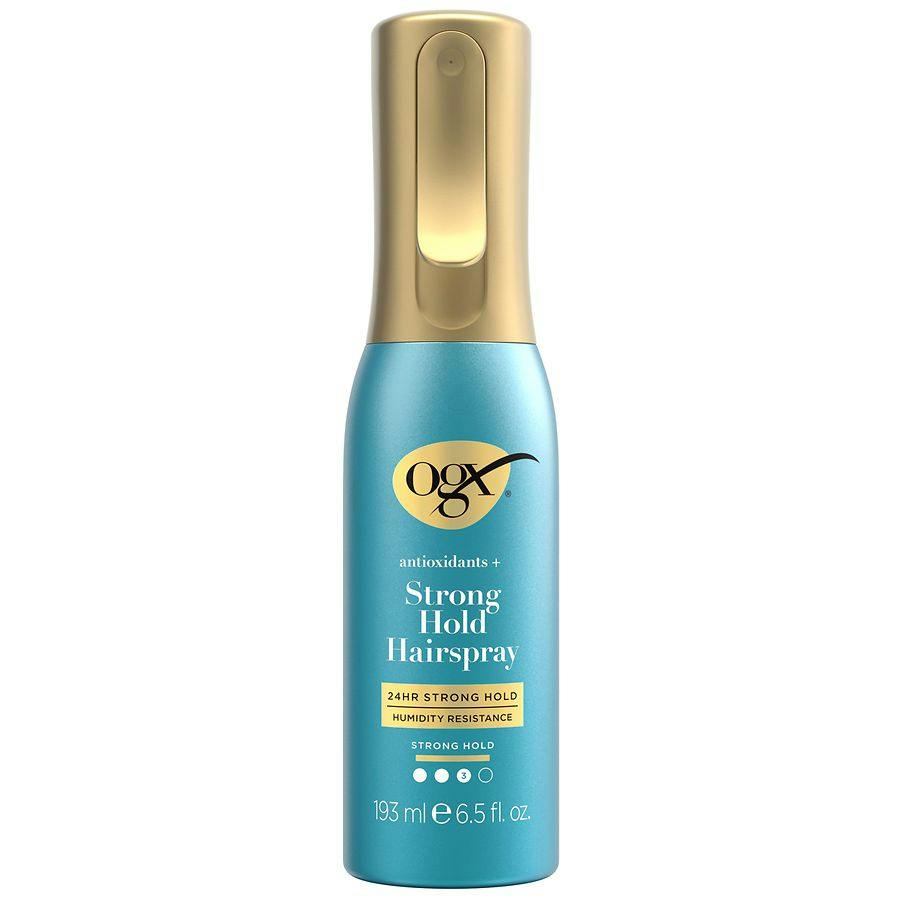 4 OGX Strong Hold Hairsprays