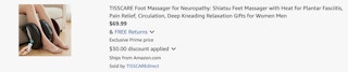 Amazon Shiatsu Foot Massager 2025