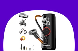 This 150 PSI Portable Air Compressor Is Just $21 on Amazon card image