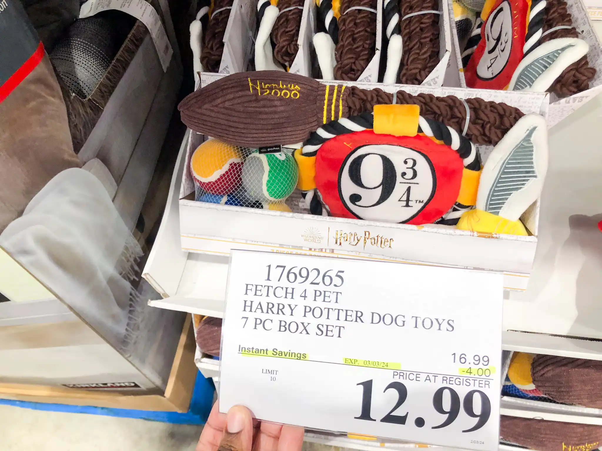 Fetch 4 Pets Harry Potter Dog Toy Set Only 12 99 At Costco Reg 16 fetch-4-pets-harry-potter-dog-toy-set-only-12-99-at-costco-reg-16