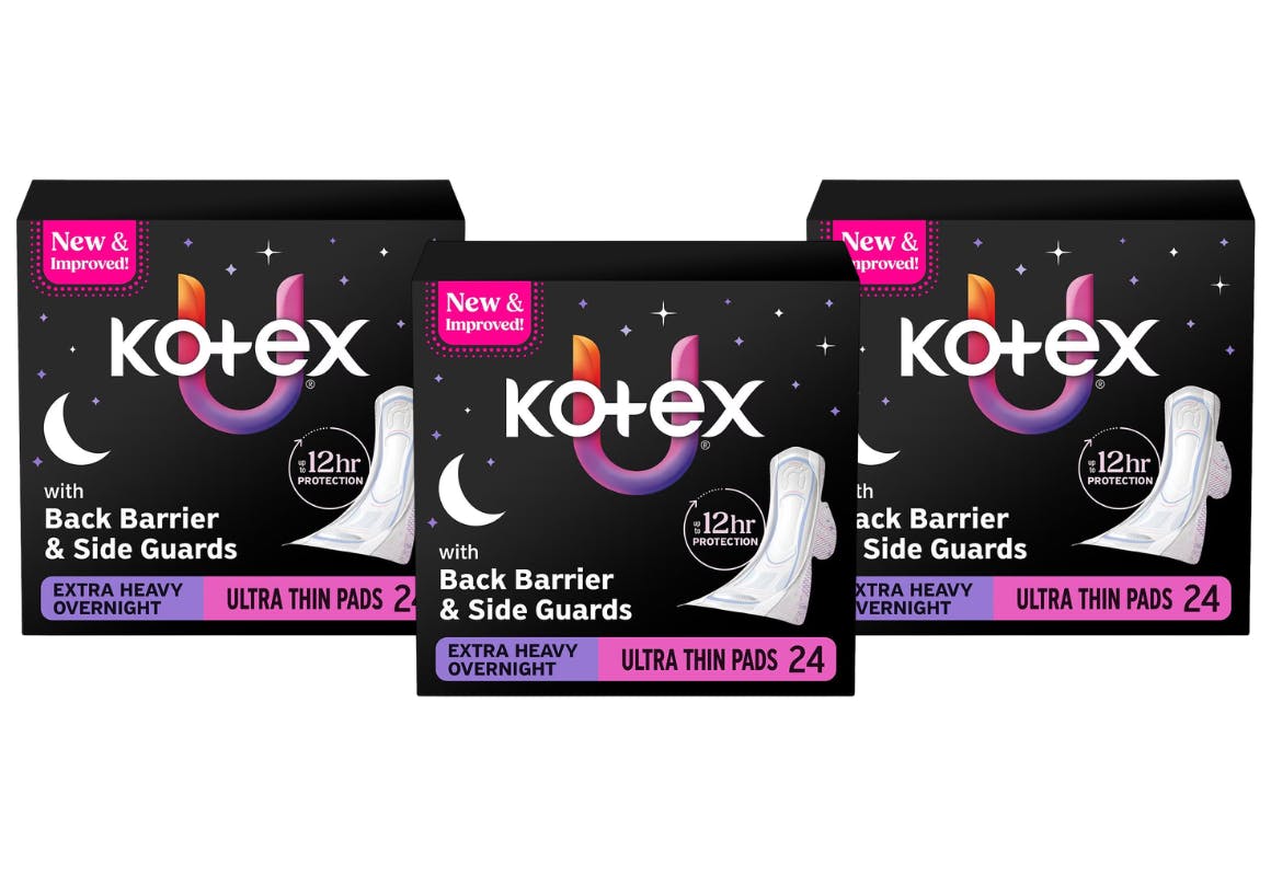 3 Kotex Products