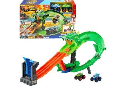 Hot Wheels Monster Trucks Playset