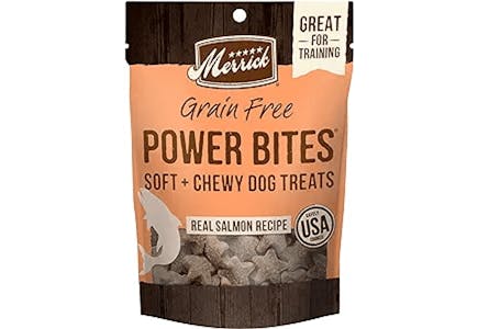 2 Merrick Power Bite Dog Treats