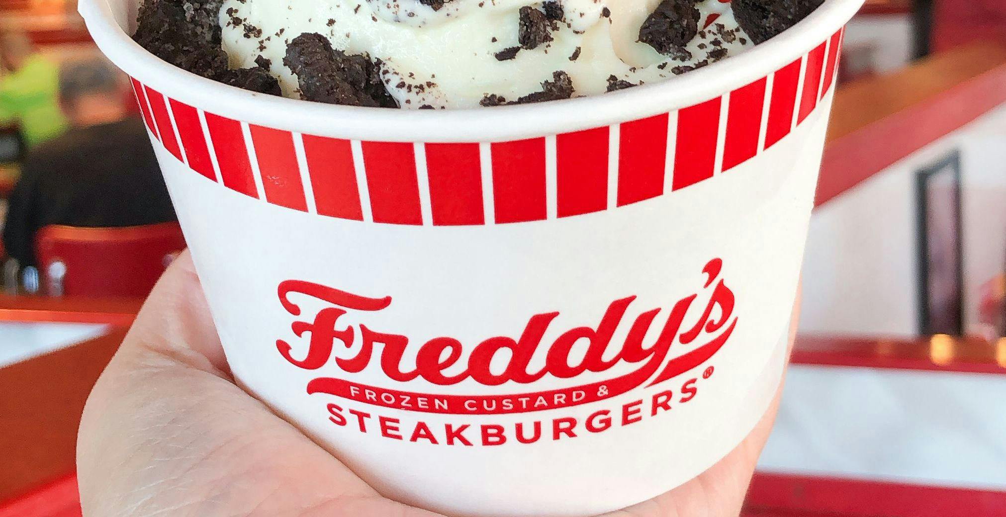 Freddy's Frozen Custard and Steakburgers Celebrates National Custard Day