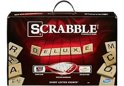 Hasbro Gaming Scrabble Deluxe Edition