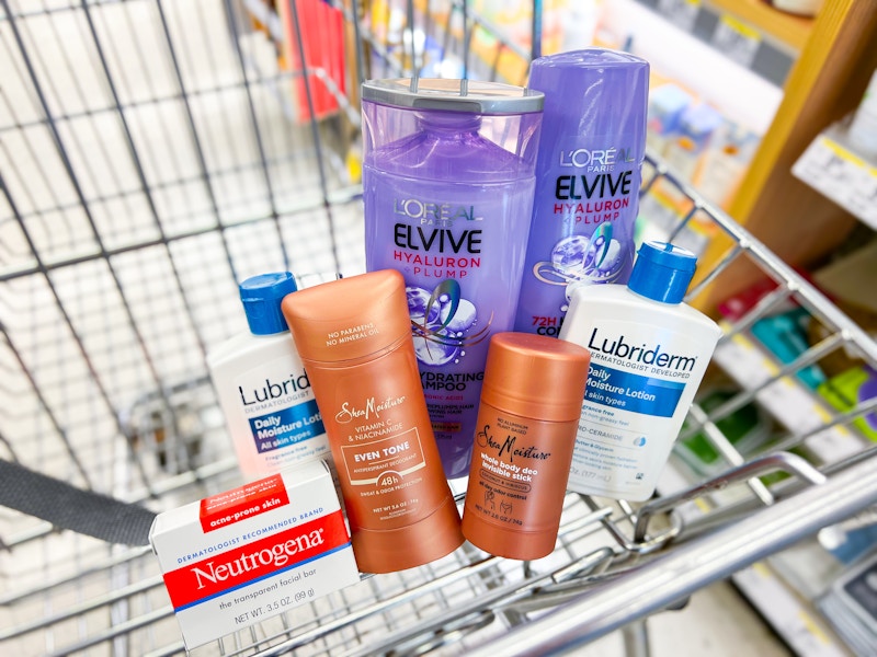 cvs lubriderm loreal sheamoisture neutrogena9257
