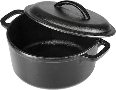 Amazon Basics Cast Iron Dutch Oven