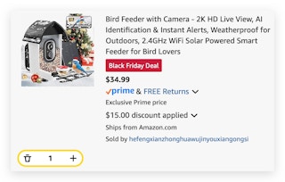 Bird Feeder with Camera