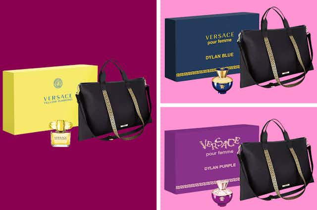 Versace Perfume and Tote Set, as Low as $110 at Macy's ($160+ Value) card image