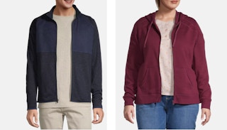 a man and a women wearing jackets
