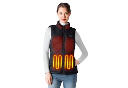 Women's Heated Vest With Battery