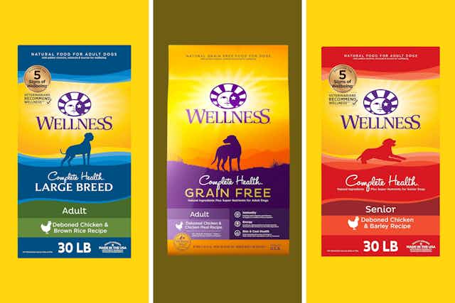  Wellness Dog Food 30-Pound Bags, as Low as $24.49 on Amazon (Reg. $70) card image