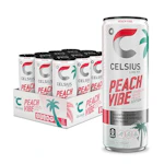 CELSIUS Sparkling Peach Vibe 12-Pack