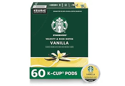 2 Starbucks K-Cup Coffee Pods 6-Pack