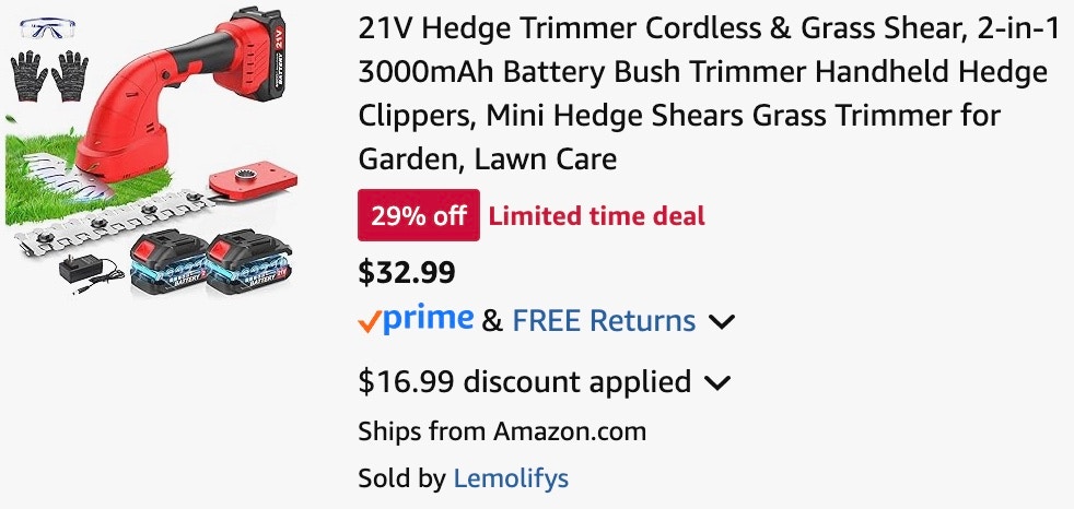 Amazon Hedge Trimmer 2025 2
