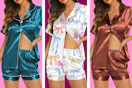 Women's Satin Pajamas Amazon
