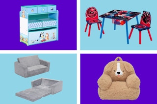 target nursery furniture collage