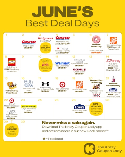 June top sale days 2025