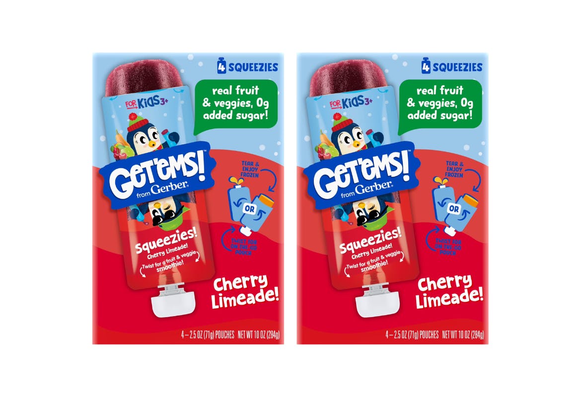 2 Get’ems!® from Gerber® 4-Packs