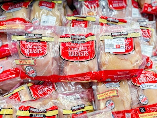 kirkland chicken breasts package in store