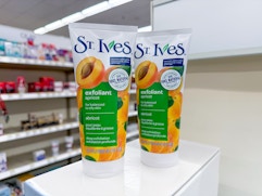 two st. ives exfoliating scrubs in walgreens