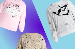 3 halloween sweatshirts