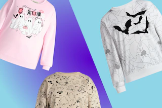 3 halloween sweatshirts