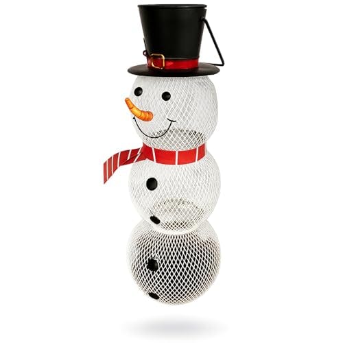Snowman Bird Feeder