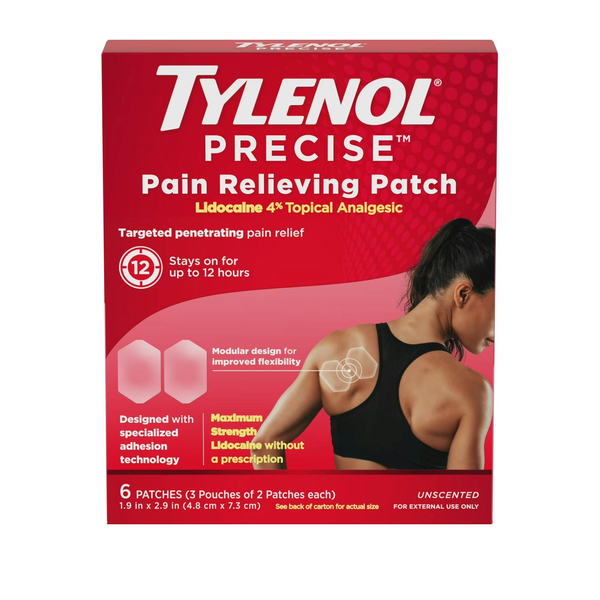 Tylenol®️ Precise®️ Pain Relieving Patch