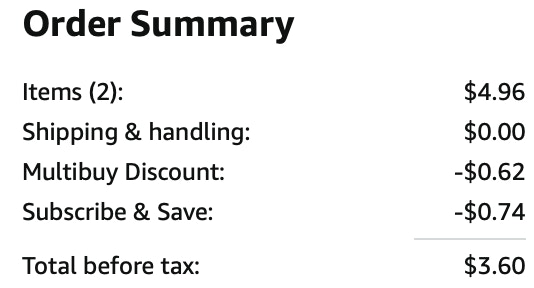  Kool-Aid Jammers 10-packs Amazon Receipt
