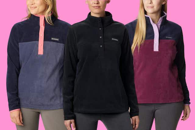 Columbia Fleece Pullover, as Low as $29.99 at Macy's (Reg. $65) card image