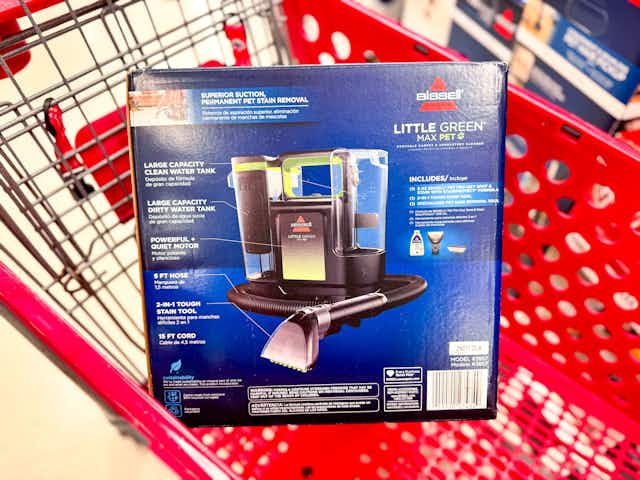 Get a Bissell Little Green at Target for Just $95 With Target Circle card image