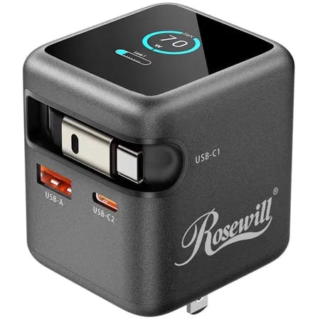 Retractable USB-C Wall Charger