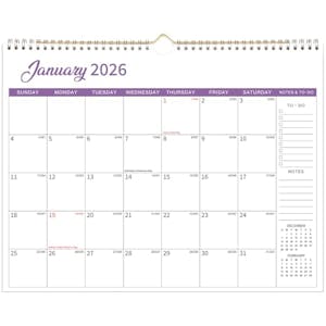 2026 Wall Calendar