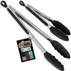Gorilla Grip Kitchen Tongs 2-Pack