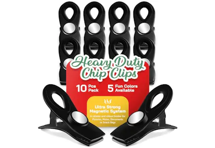 Magnetic Heavy-Duty Chip Clips