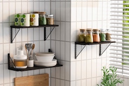 Get a 3-Pack of Floating Shelves for Just $17 at Walmart (Reg. $100) card image