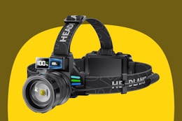 Waterproof Adjustable Headlamp, Now $32 on Amazon (Reg. $50) card image