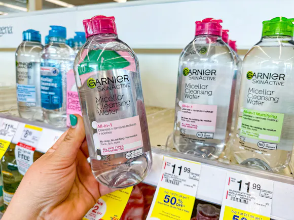 Garnier Micellar Water, Only $3.99 Each Walgreens
