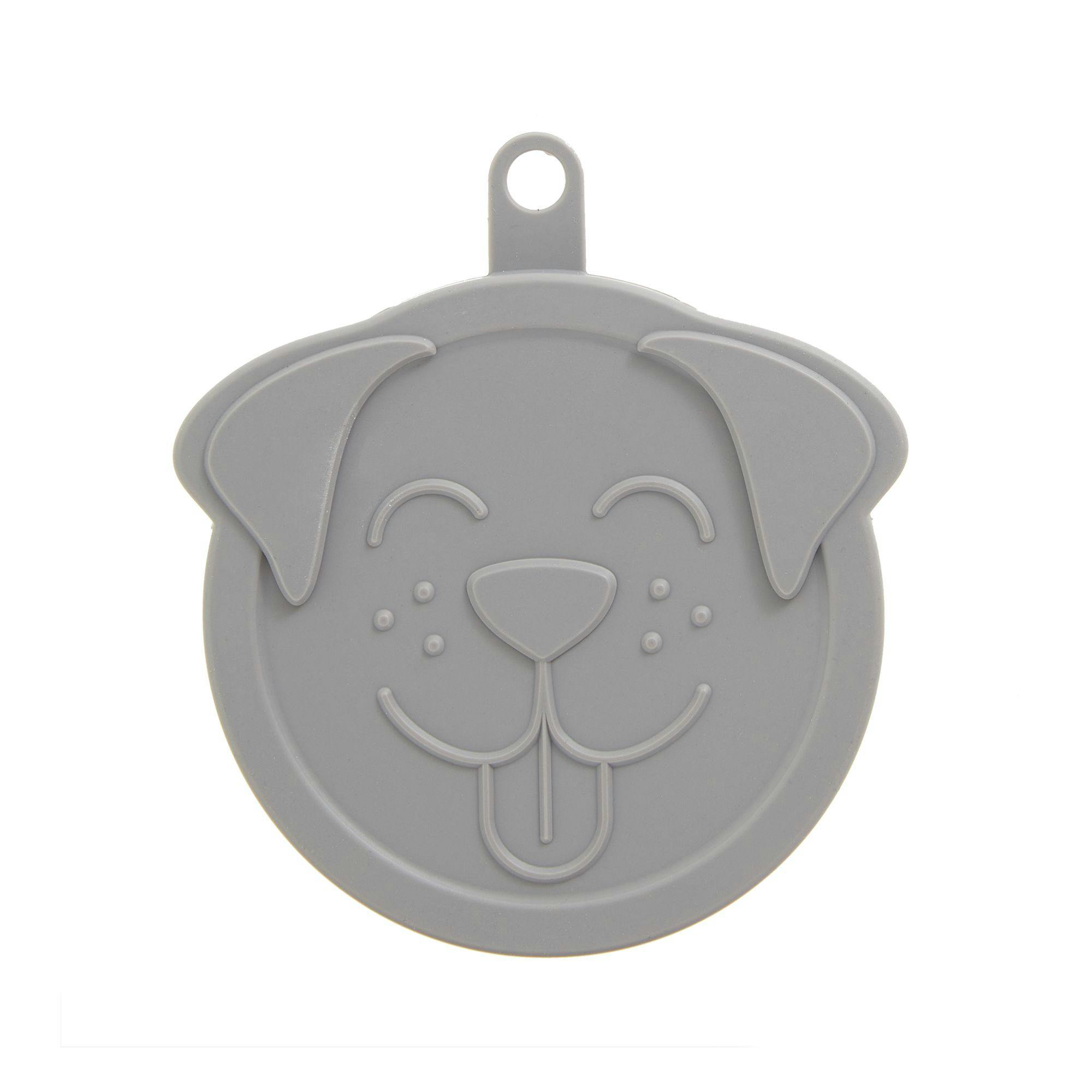 Dog Face Pet Food Can Cover