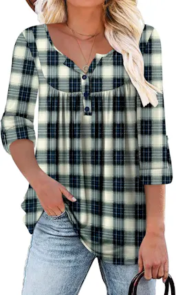Women's Long Sleeve Tunic Top