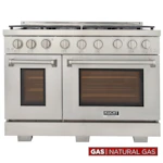 48-in Double Oven Gas Range