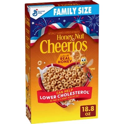 2 Honey Nut Cheerios Cereal Boxes