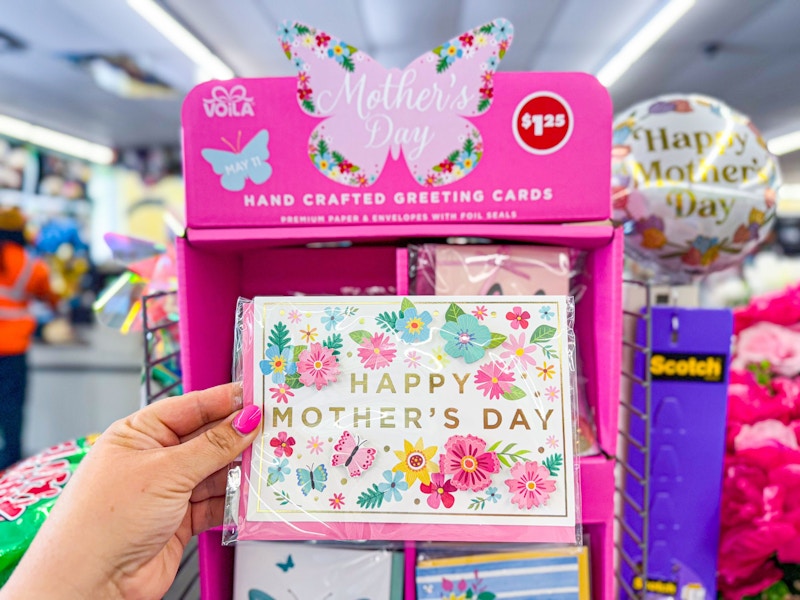 dollar tree mother-s day card